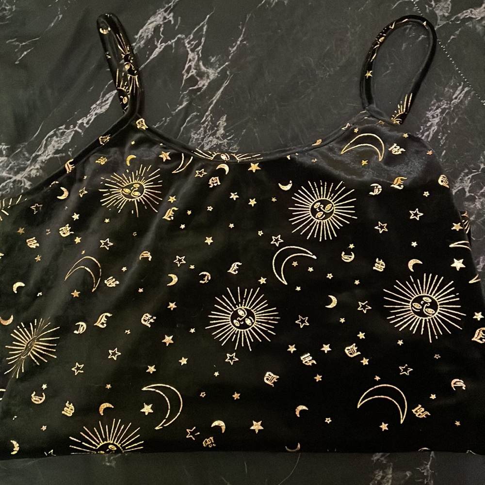 Sun&moon pajama top